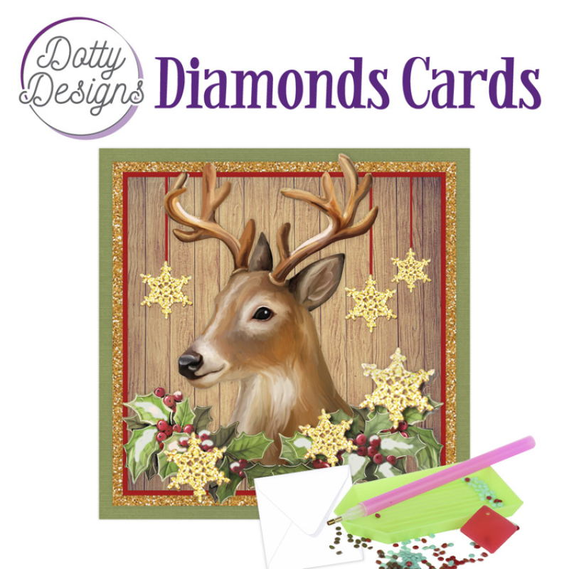 Dotty Designs Diamond Cards - Deer